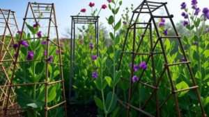 best trellis for peas