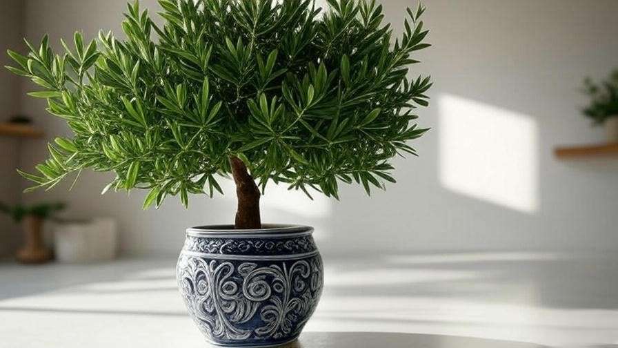 black olive tree indoor