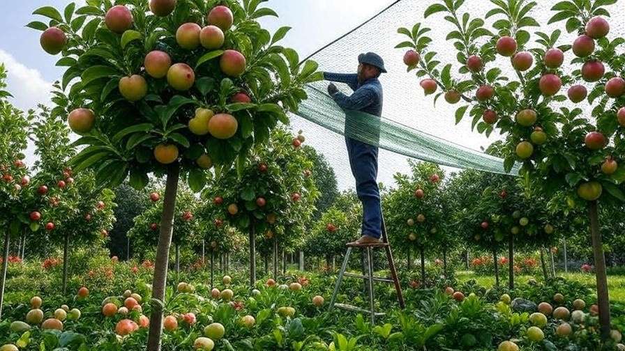 fruit tree netting