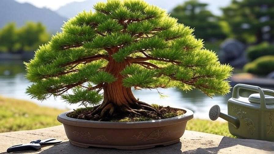 hinoki cypress bonsai tree