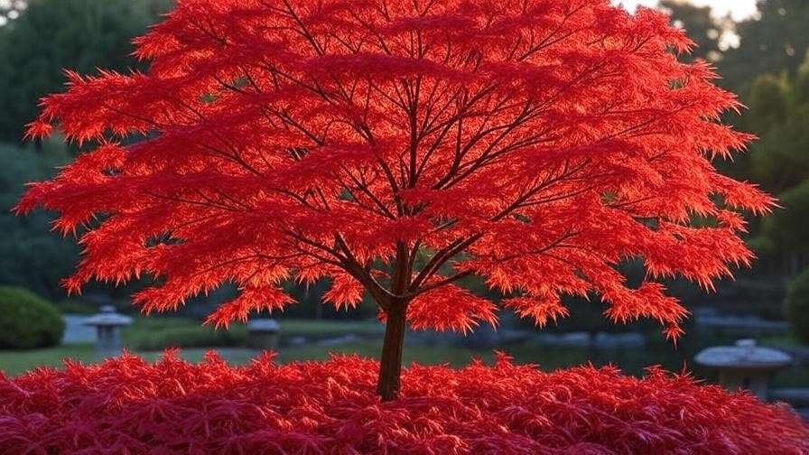 japanese fireglow maple tree