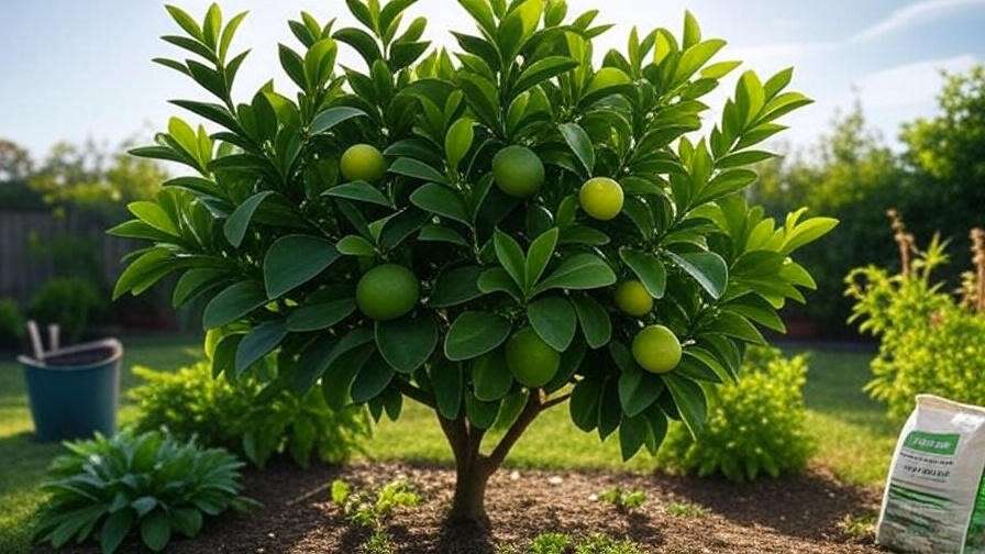 lime tree fertiliser