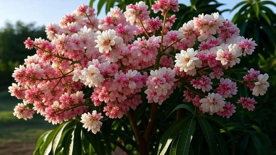 mango tree blooming
