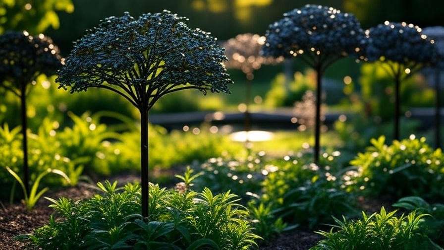 metal trees