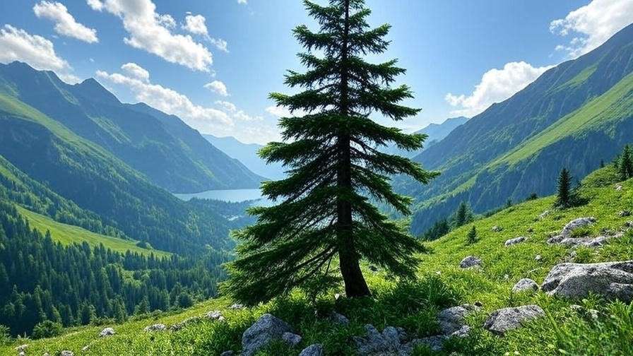 mountain tree