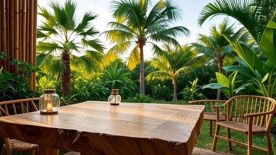 palm tree wood