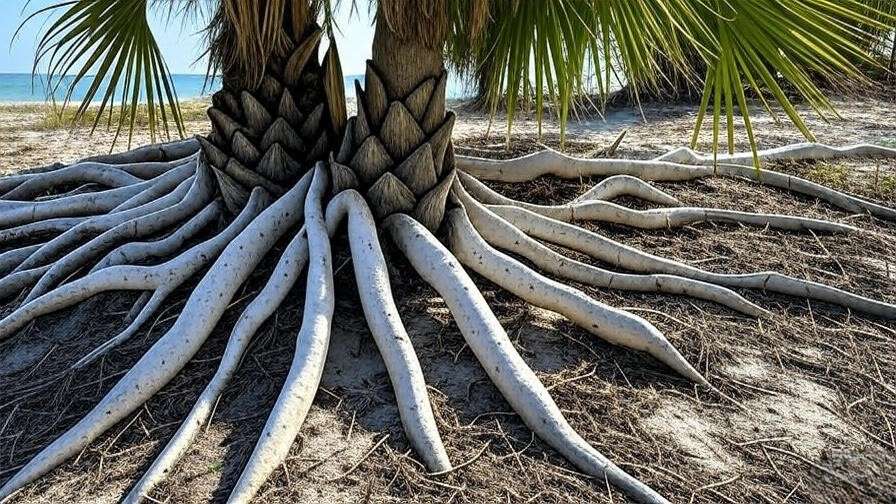 palmetto tree roots