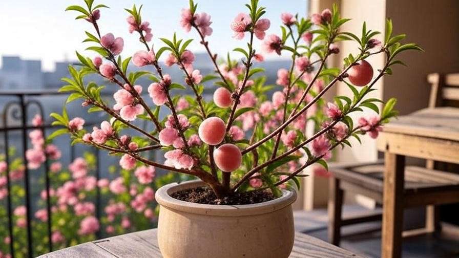 patio peach tree