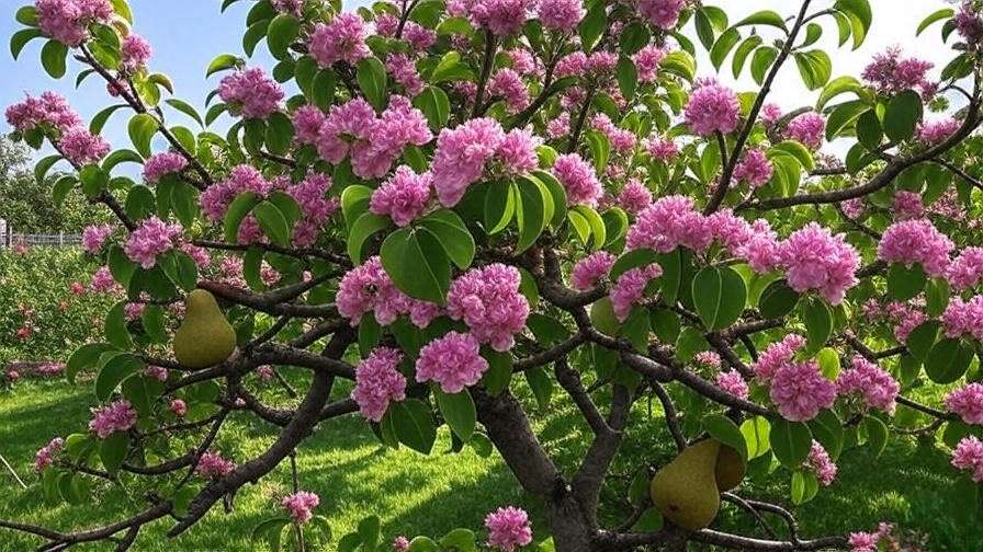 pear tree blossom