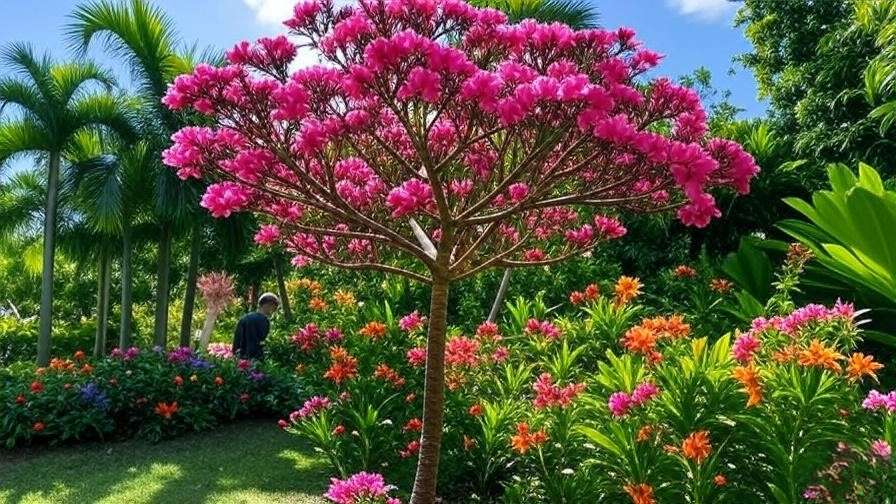 planting a frangipani tree