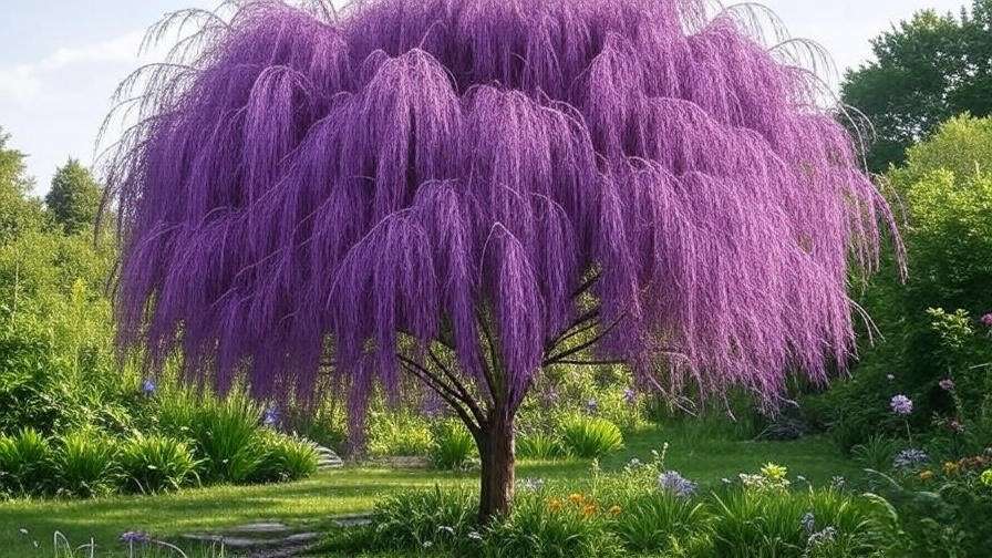 purple willow tree
