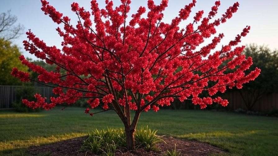 red baron peach tree