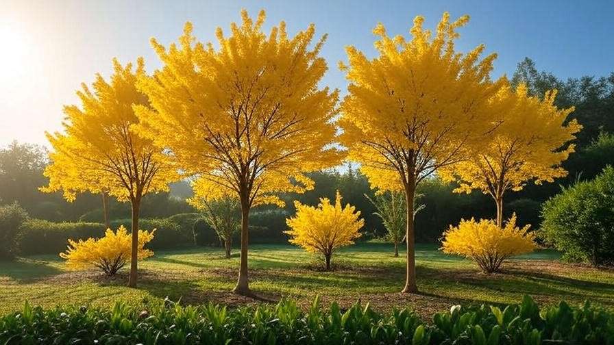 yellow flowering tree