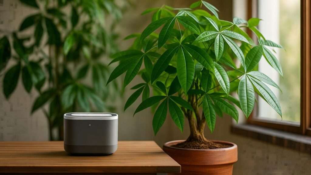 Humidifier for Money Tree