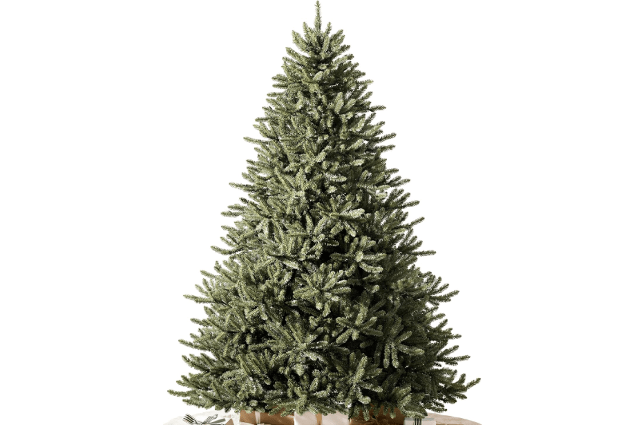 
Balsam Hill 7.5 ft Unlit Classic Blue Spruce - Artificial Christmas Tree with 2,960+ Tips, Premium Stand, Storage Bag & Easy Assembly for Indoor Holiday