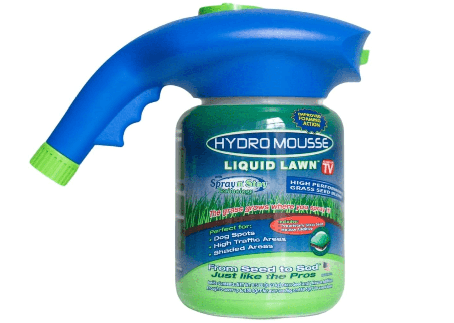 
Hydro Mousse Liquid Lawn Kit with Spray n' Stay Technology (High Performance Grass Blend)