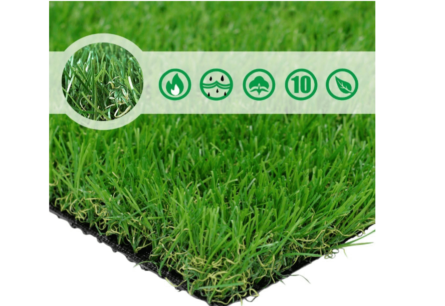 
Petgrow Artificial Grass Rug 6.5 FT x10 FT(65 Square FT), Realistic Indoor Outdoor Garden Lawn Landscape Patio Synthetic Turf Mat- Thick Fake Faux Grass