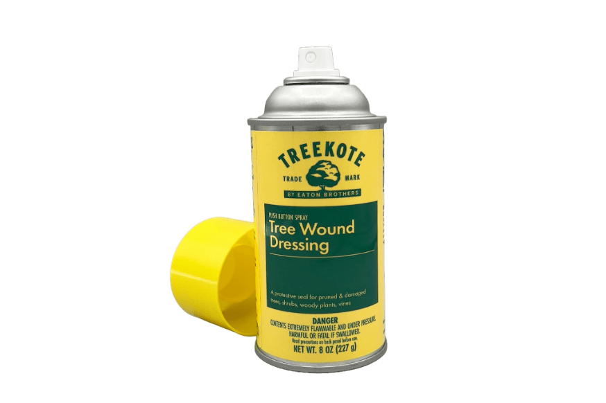 Treekote Tree Wound Dressing - 8 OZ Aerosol Pruning Sealer Spray for Damaged Trees, Bushes, or Shrubs - Fast Acting and Effective Tree Wound Sealer Spray