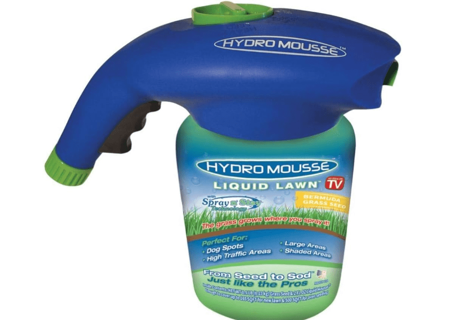 
Hydro Mousse Liquid Lawn System - Bermuda Rye Mixture - Grow Grass Where You Spray It - Made in USA