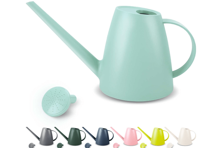 
Watering Can for Indoor Plants, Small Watering Cans for House Plant Garden Flower, Long Spout Water Can for Outdoor Watering Plants 1. 8L 1/2 Gallon