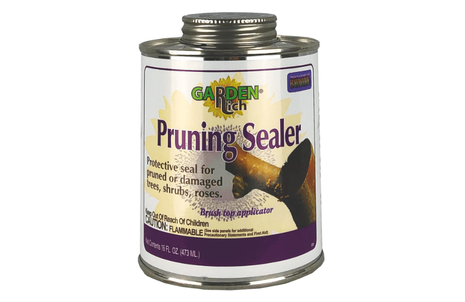 Bonide Garden Rich Pruning Sealer with Brush Top Applicator, 16 oz Ready-to-Use Protective Seal for Trees, Shrubs, Roses