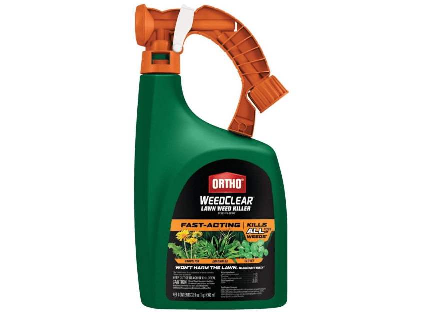 Ortho WeedClear Lawn Weed Killer Ready-To-Spray, Kills Crabgrass, Dandelion and Clover, 32 oz