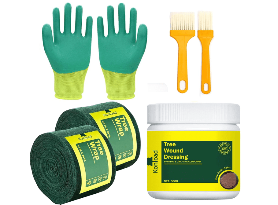Konload Tree Wound Sealer-16 OZ Tree Wound Dressing for Damaged Trees Bark Repair,Pruning Seal,Tree Trunk Wrap
