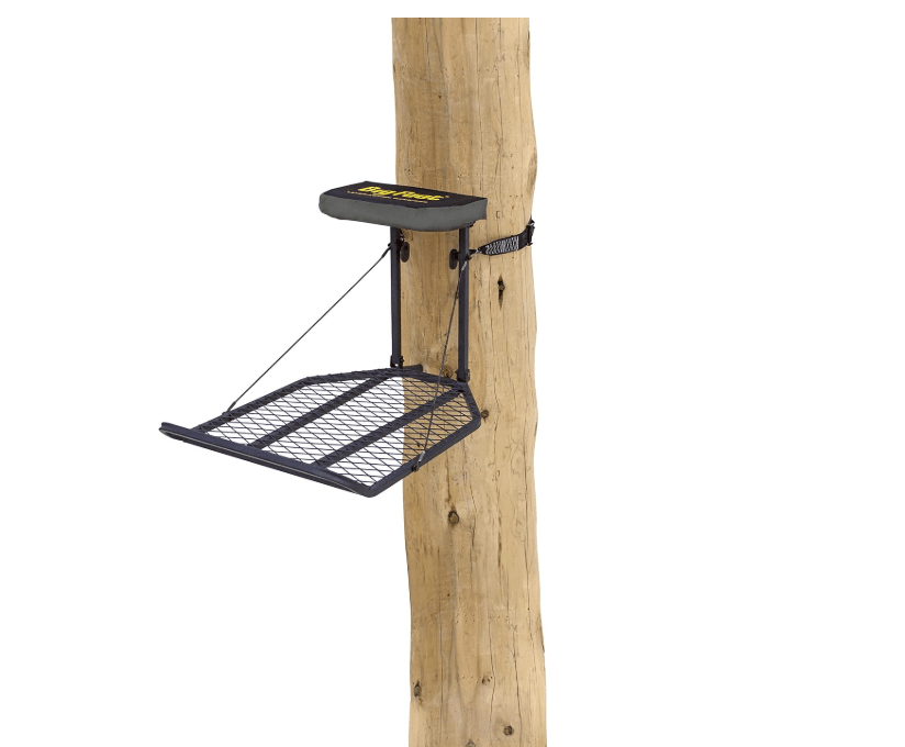 Rivers Edge® Big Foot™ XL Classic Lever-Action Hang-On Treestand, Flip-Up Padded Seat, 24” x 37” Large Platform, Footrest, RE554