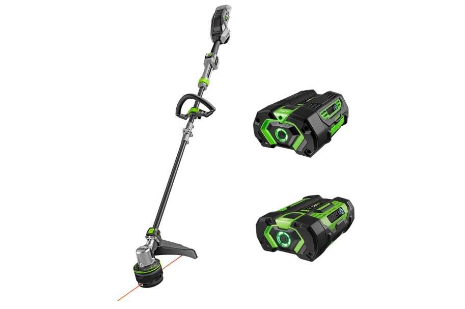 EGO Power+ ST1623T 56-Volt 16-Inch Cordless String Trimmer, 4.0Ah Battery, 320W Charger Included Plus Extra BA1400T 2.5Ah Battery
