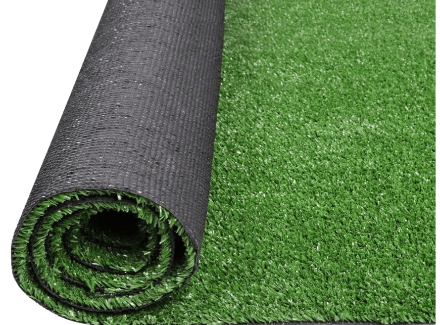 
Artificial Grass Door Mat Lawn Pet Turf 11' x 11', Synthetic Faux Grass Carpet with Drainage Holes, 0.4" Pile, Customized Fake Turf Rug for...