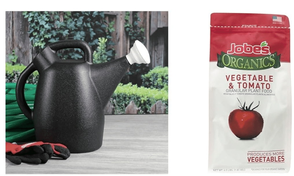 
Chapin 2-Gallon 100% Recycled Outdoor/Indoor Watering Can Bundle with Jobe's 4 lbs Organic Vegetable & Tomato Fertilizer