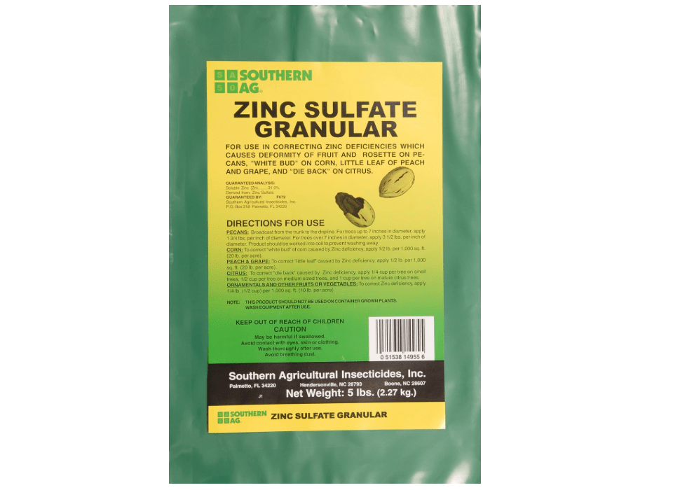 
Southern Ag Zinc Sulfate Granular, 5lb