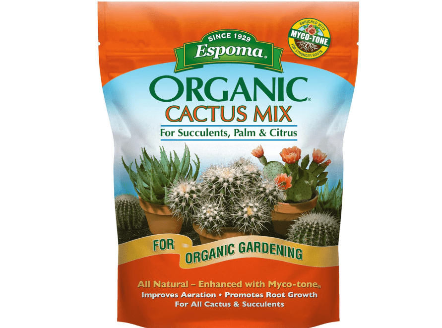 
Espoma Organic Cactus Potting Soil Mix, Natural & Organic Soil for Cactus, Succulent, Palm, and Citrus grown in containers both indoors and outdoors,