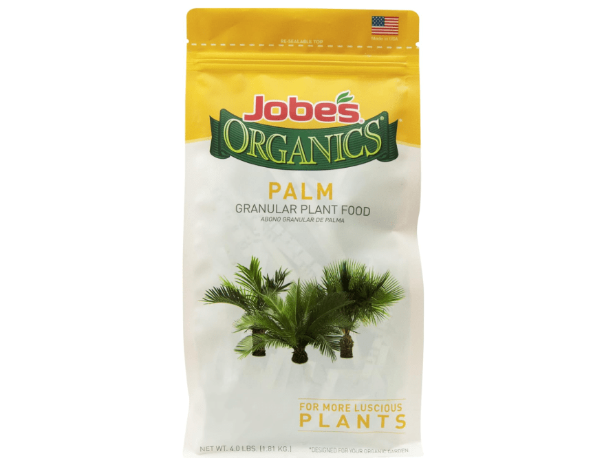 
Jobe’s Organics Granular Fertilizer, Organic Fertilizer for Palm Trees and Plants, 4 lbs Bag
