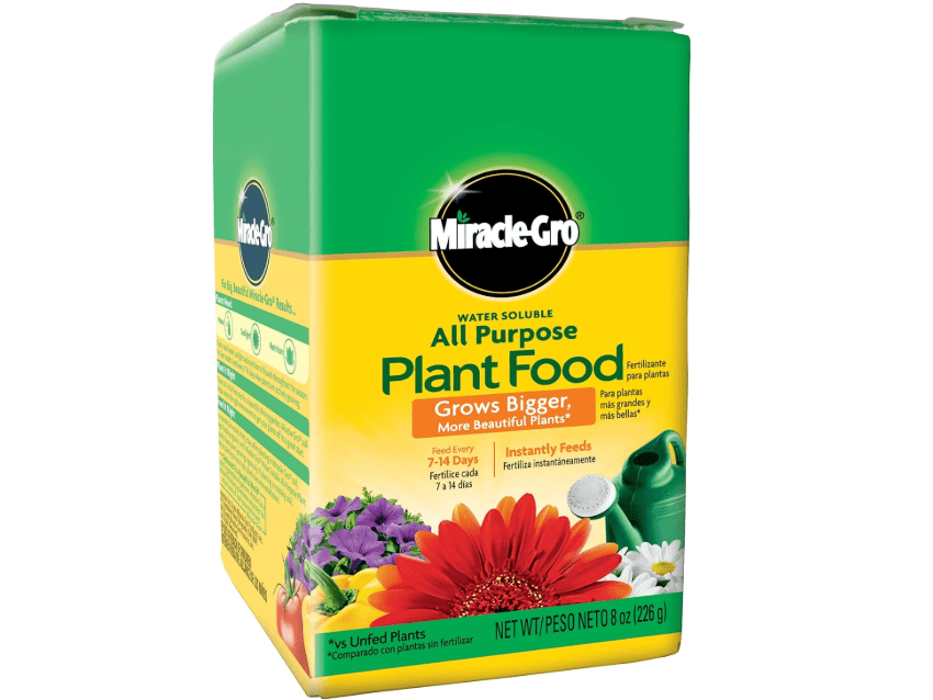 
Miracle-Gro Water Soluble All Purpose Plant Food, Fertilizer for Indoor or Outdoor Flowers, Vegetables or Trees, 
