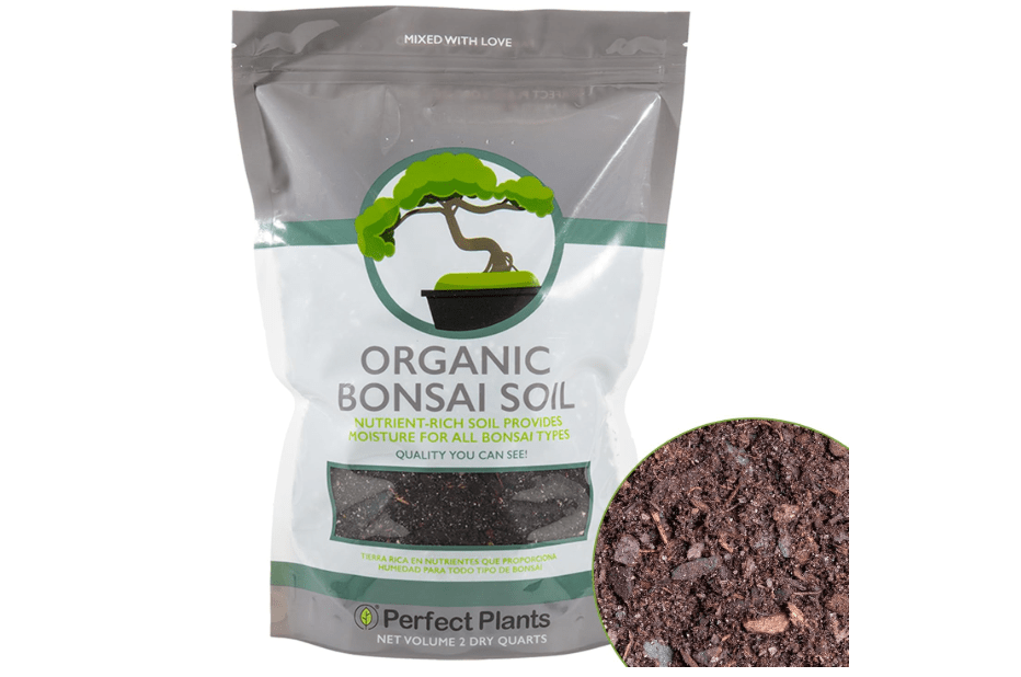 
Bonsai Soil by Perfect Plants - 2qts. | Premium All-Purpose Mix Bonsai Tree Varieties