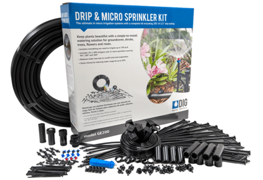 
DIG GE200 Drip & Micro Sprinkler Kit