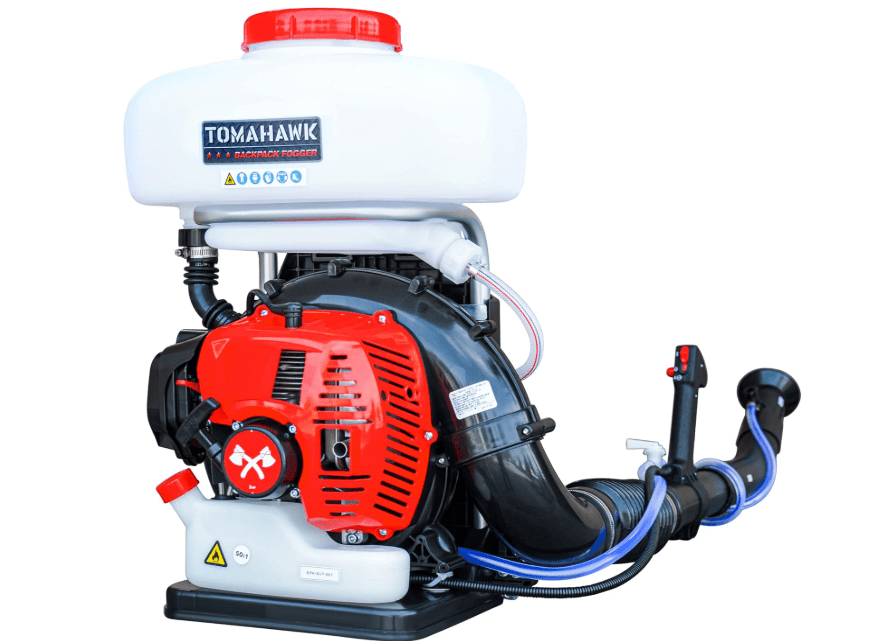 
Tomahawk Backpack Fogger Sprayer Leaf Blower ULV Machine for Garden Spraying with Gas Powered Engine