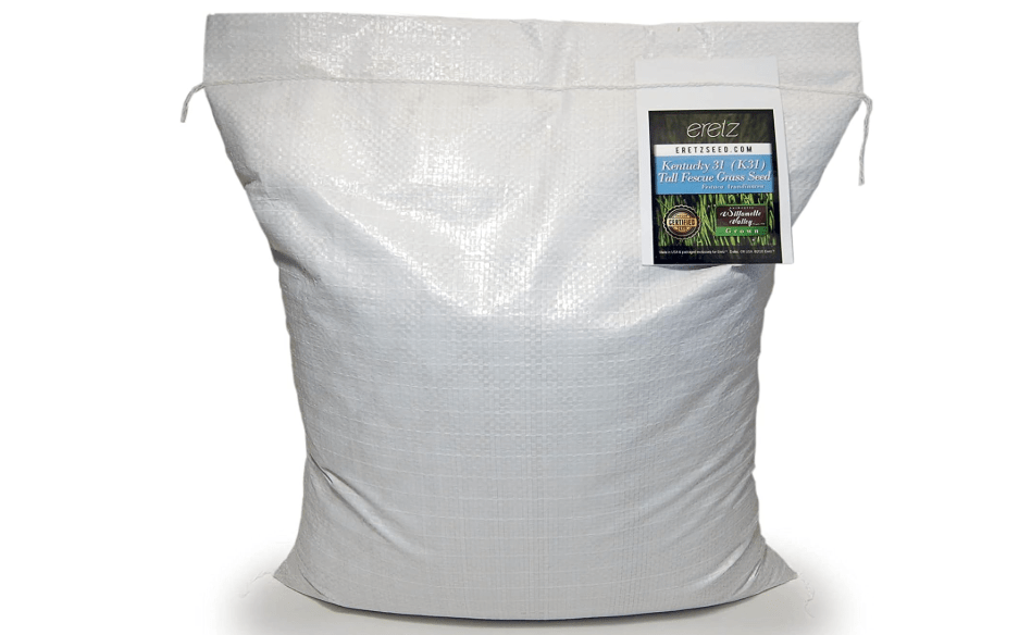
Kentucky 31 K31 Tall Fescue Grass Seed by Eretz - Choose Size! State Certified, No fillers, No Weed or Other Crop Seeds (10lbs)