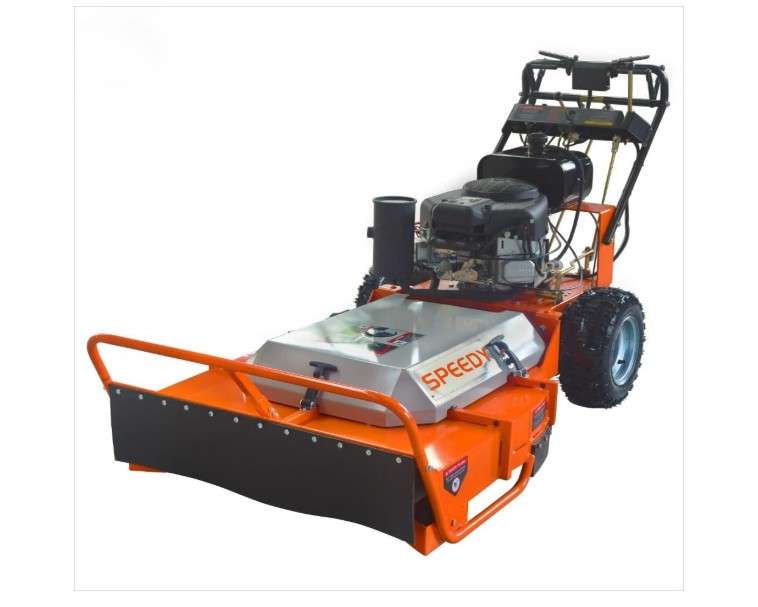 36 Inch Walk Behind Brush Mower - 20HP Heavy-Duty Brush Cutter for Agriculture, Farming, and Lawn Care, Ideal for Dense Grass and Overgrown Terrain

