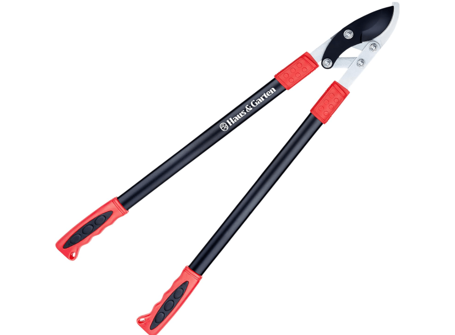 
Haus & Garten PowerPRO Compound Action 29" Bypass Loppers - Use as loppers for tree trimming, branch cutters, heavy-duty garden pruning tree.