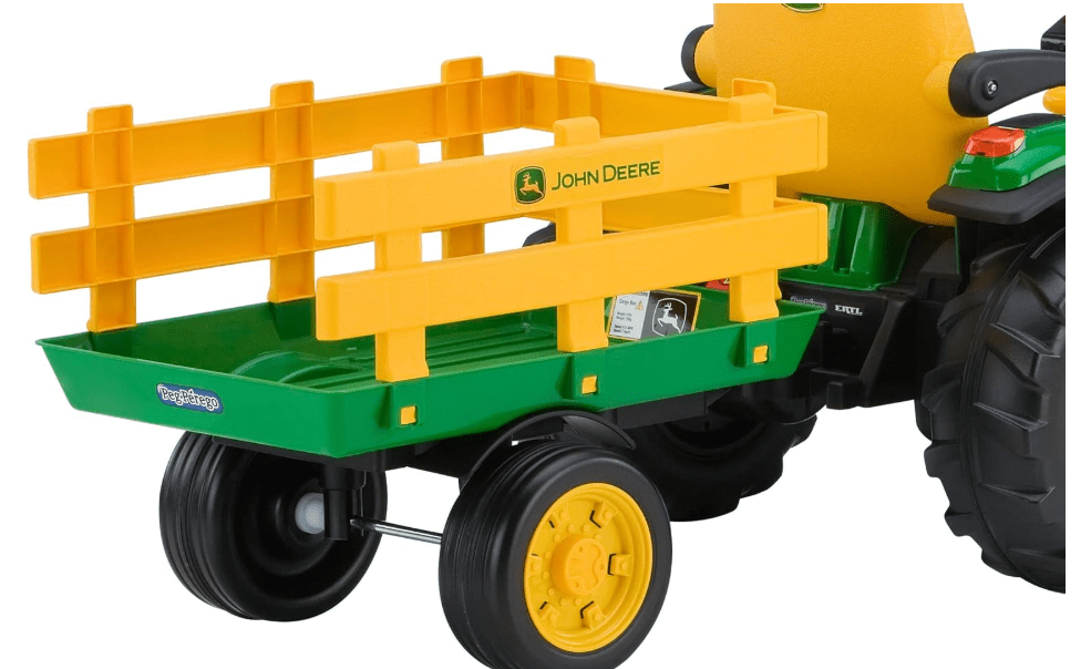 
Peg Perego John Deere Ground Force Tractor with Trailer 12 Volt Ride on