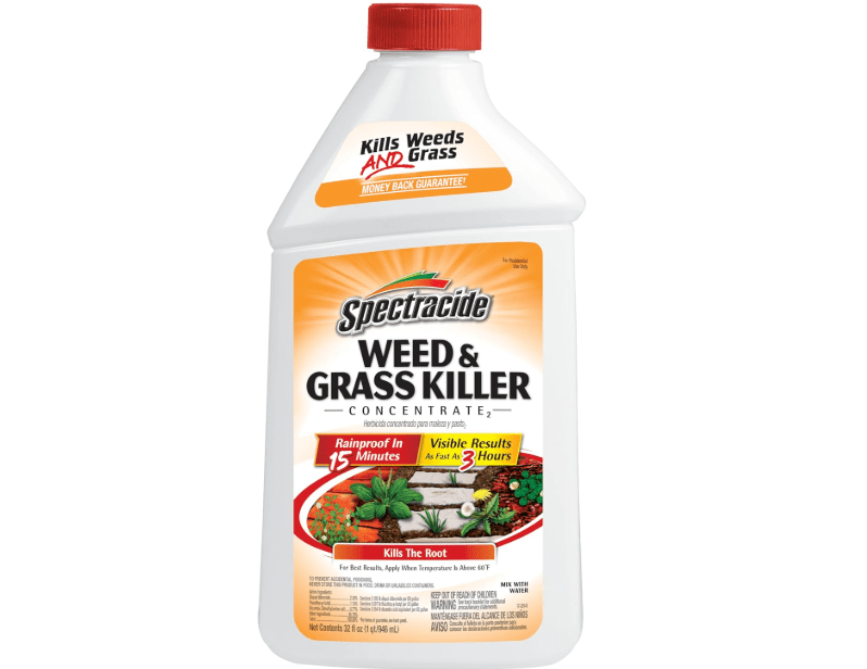 Spectracide Weed And Grass Killer Concentrate 32 Ounces, Use On Patios, Walkways And Driveways