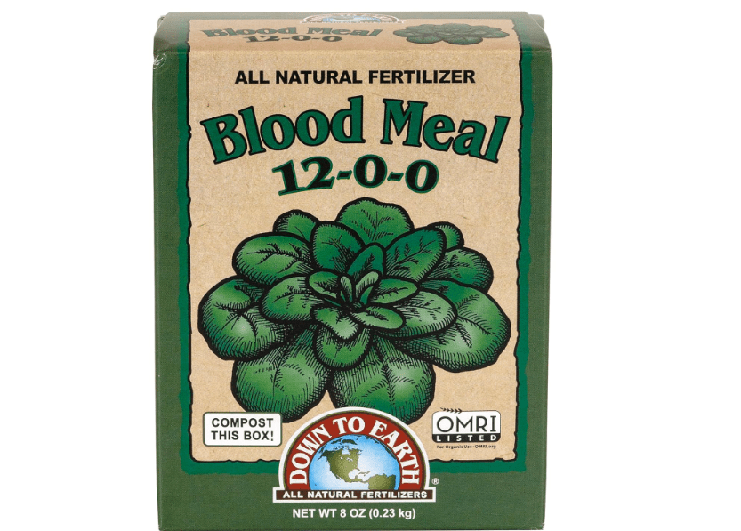 
Down To Earth All Natural Fertilizers Blood Meal 12-0-0, 0.5 lb Mini Box Organic Plant Food High Nitrogen for Green Growth