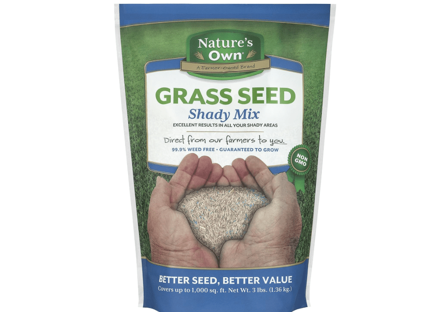 Mountain View Seeds Natures Own Shady Mix Grass Seed, 3-pounds