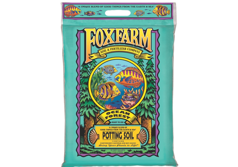 
FoxFarm Ocean Forest Potting Soil, 12qt – Light, Aerated Texture, Designed for All Container Plants – pH Adjusted for Optimal Nutrient Uptake, Effectively
