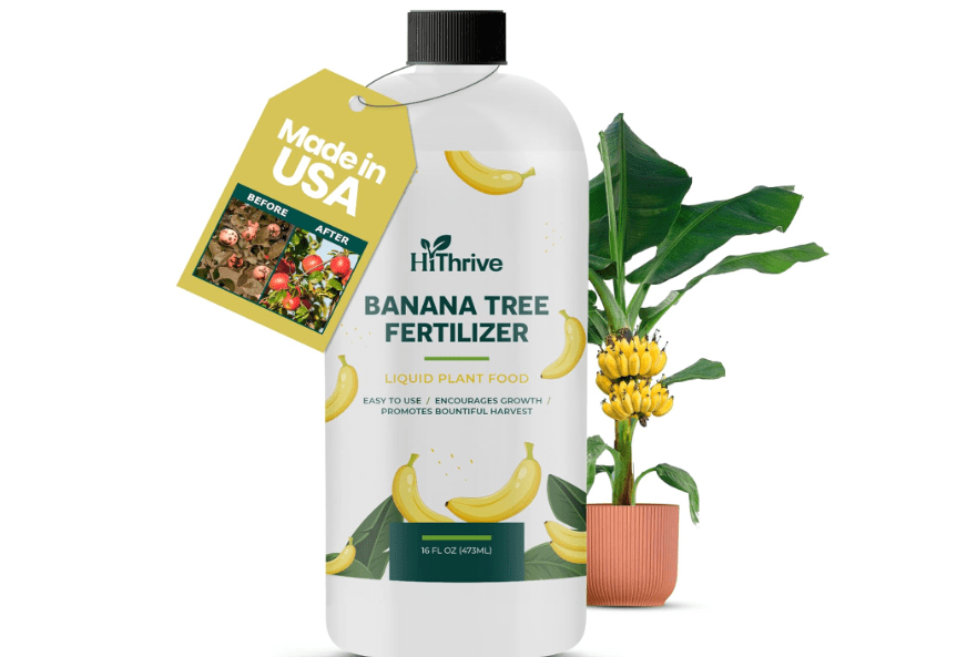 
16oz Plant Food for Banana Trees Live Plants - Makes 16 Gallons of Banana Tree Fertilizer for Fruit Trees Live Plants - Promotes Lush Growth, Strong Roots