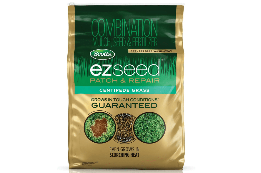 
Scotts EZ Seed Patch & Repair Centipede Grass Combination Mulch, Centipede Grass Seed and Fertilizer for Bare Spots and Repair, Grows in Scorching Heat,..
