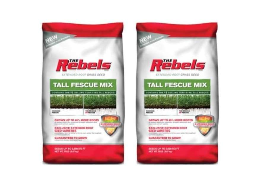 Pennington 100519431 20 lb The Rebels Tall Fescue Grass Seed Mix - Quantity 2 Bags 