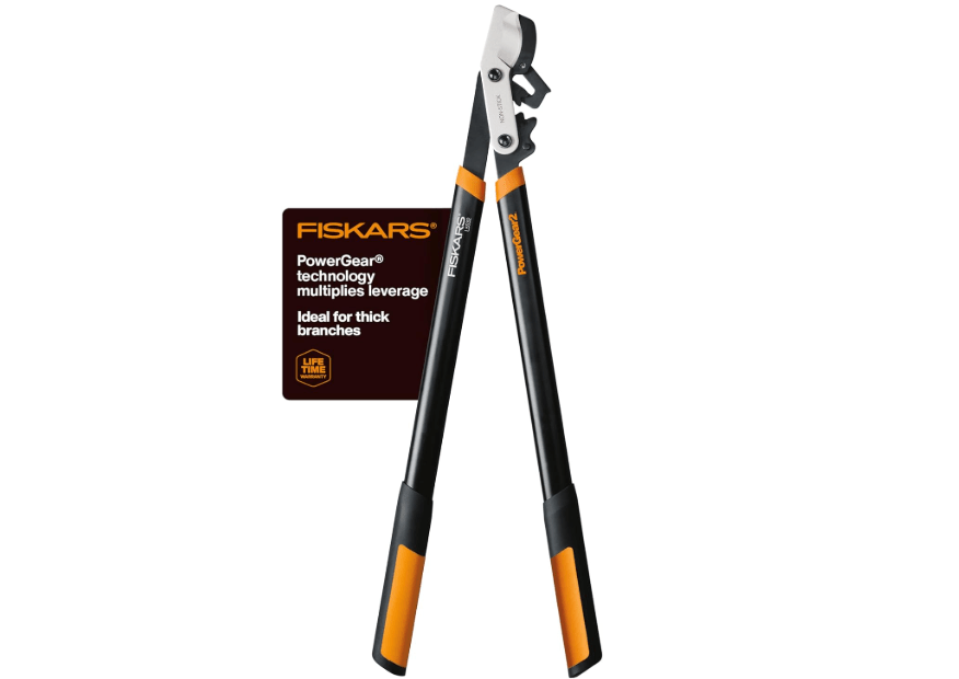 
Fiskars 32-Inch Loppers for Tree Trimming, Heavy Duty, Low-Friction Sharp Steel Blade, Branch Cutter up to 2-Inch Diameter Cut Capacity, PowerGear2